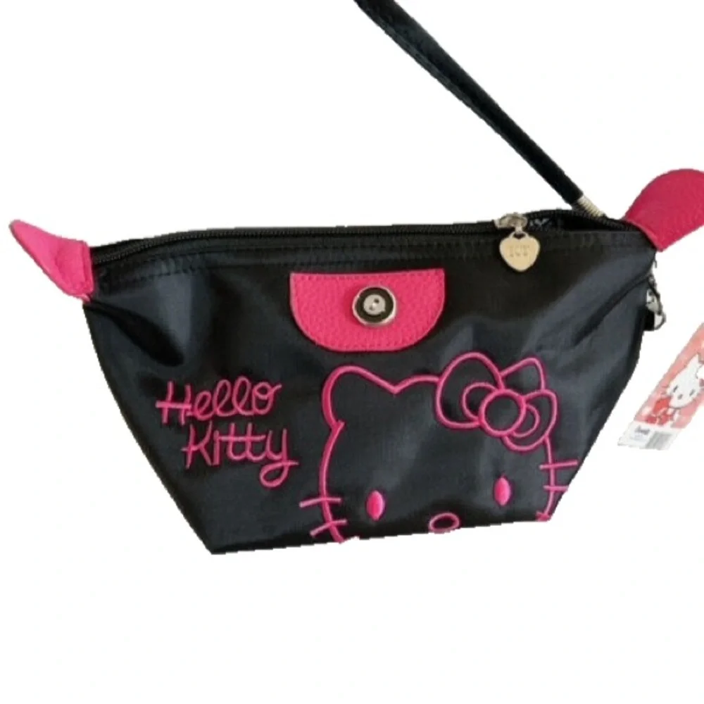 5/$25 Sanrio Black Hello Kitty Cosmetic Bags - brand new